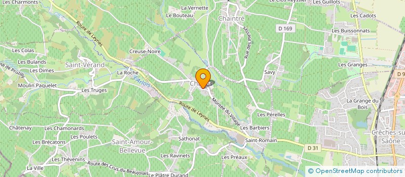 localisation de l'entreprise SCI FOLIO  CHANES