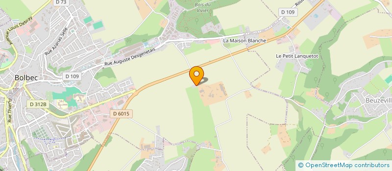 localisation de l'entreprise SCI FOLLAIN  BOLBEC