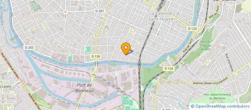 localisation de l'entreprise SCI FOLLEA-NOGUES à SAINT-MAUR-DES-FOSSES