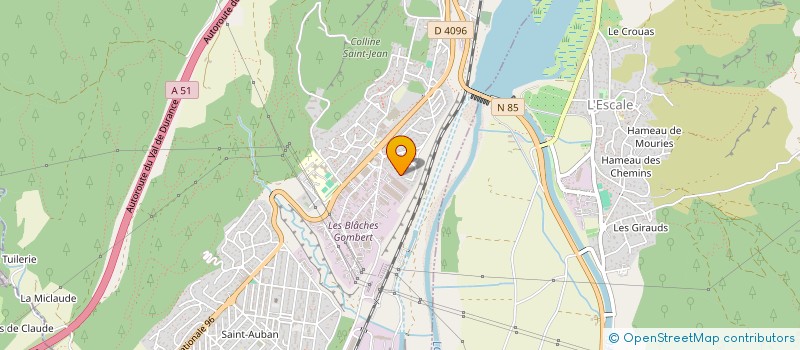 localisation de l'entreprise SCI FOLLIANO  CHATEAU-ARNOUX-SAINT-AUBAN