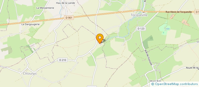 localisation de l'entreprise SCI FOLLIOT  CLITOURPS