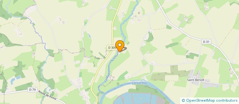 localisation de l'entreprise SCI FOLLIOT-LEMOISSON  CHEMIRE LE GAUDIN