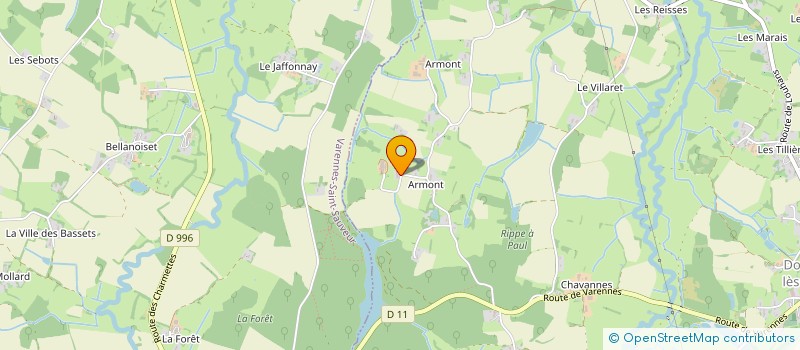 localisation de l'entreprise SCI FOLTA  DOMMARTIN-LES-CUISEAUX