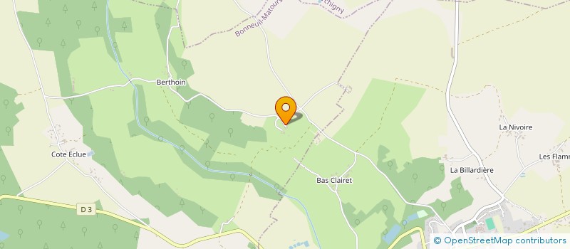 localisation de l'entreprise SCI FOMBEURE  BONNEUIL-MATOURS