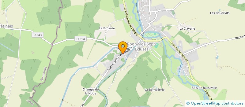 localisation de l'entreprise SCI FOMIDOM  ROGNY-LES-SEPT-ECLUSES