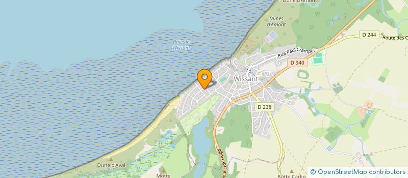 localisation de l'entreprise SCI FOMOLI  WISSANT