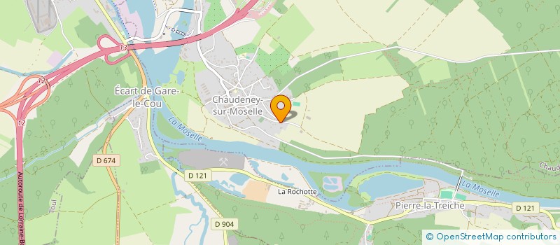 localisation de l'entreprise SCI FON  CHAUDENEY-SUR-MOSELLE