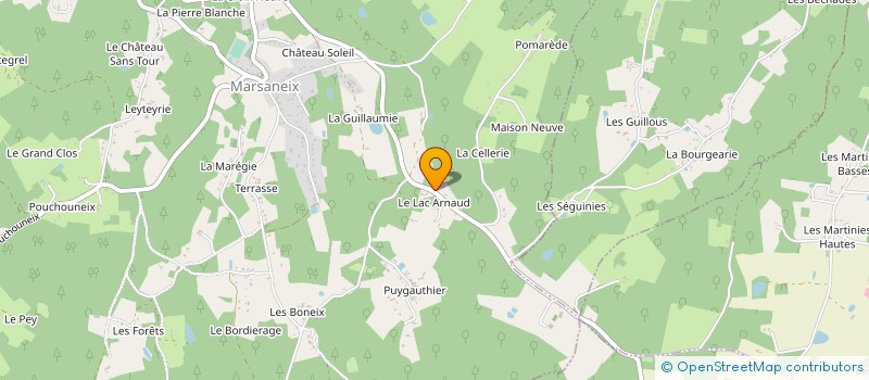 localisation de l'entreprise SCI FON DE MULET à SANILHAC