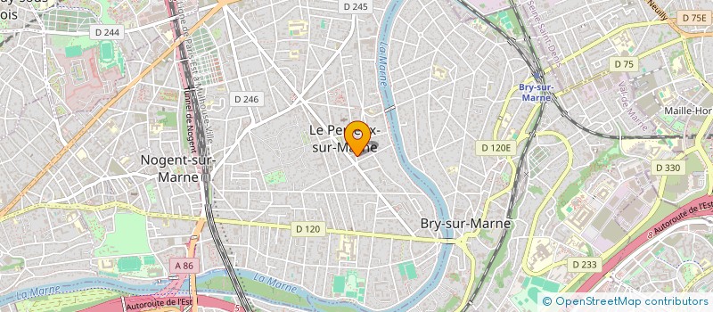 localisation de l'entreprise SCI FONCIERE 2 M à LE PERREUX-SUR-MARNE