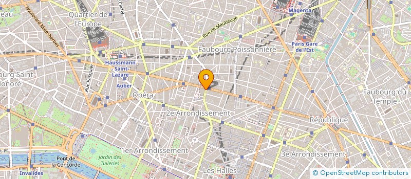 localisation de l'entreprise SCI FONCIERE BELMONT  PARIS