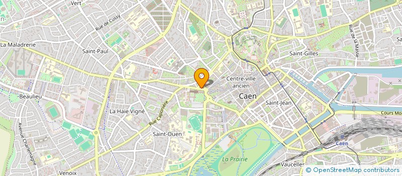 localisation de l'entreprise SCI FONCIERE CABIEU à CAEN