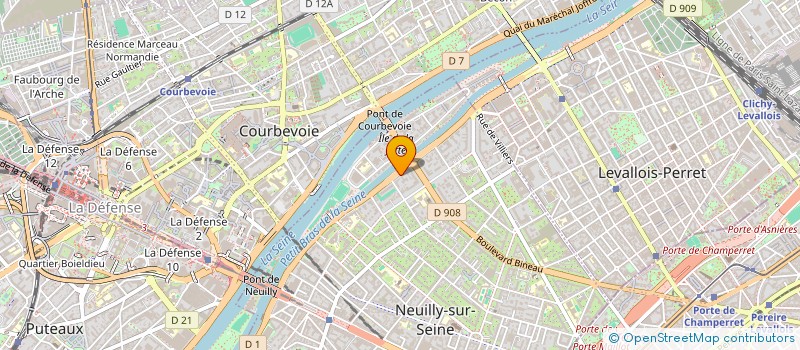 localisation de l'entreprise SCI FONCIERE CAP NORMANDIE à NEUILLY-SUR-SEINE