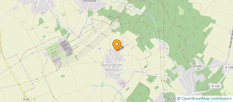 localisation de l'entreprise SCI FONCIERE CLG  BOINVILLE-EN-MANTOIS