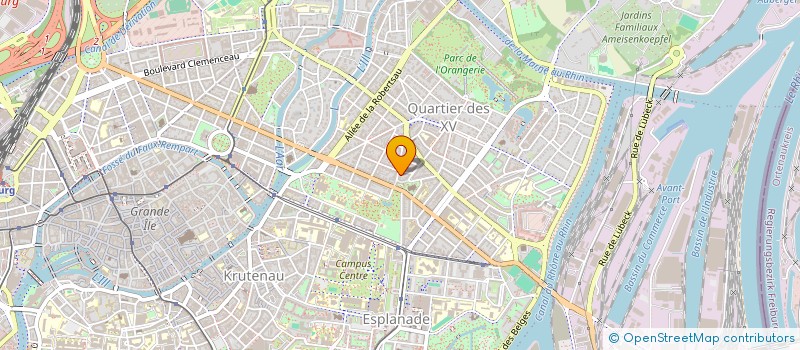 localisation de l'entreprise SCI FONCIERE COLOCATIM à STRASBOURG