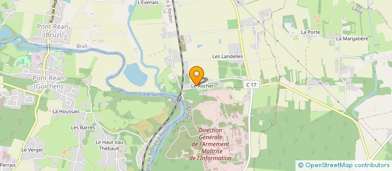 localisation de l'entreprise SCI FONCIERE D'ARMOR  BRUZ