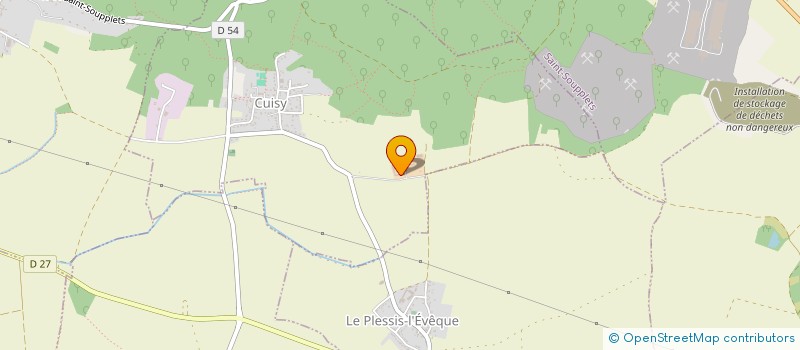 localisation de l'entreprise SCI FONCIERE DE CHAMBREFONTAINE à CUISY