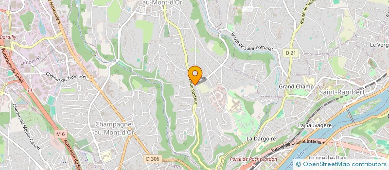 localisation de l'entreprise SCI FONCIERE DE CRECY  SAINT-DIDIER-AU-MONT-D'OR