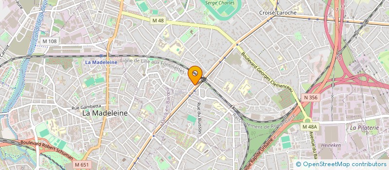 localisation de l'entreprise SCI FONCIERE DE FRANCE à MARCQ-EN-BARŒUL