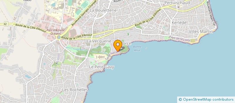 localisation de l'entreprise SCI FONCIERE DE LA LYS  SAINT-NAZAIRE