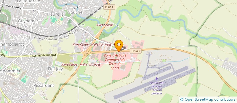localisation de l'entreprise SCI FONCIERE DE LA TAILLEE à NIORT