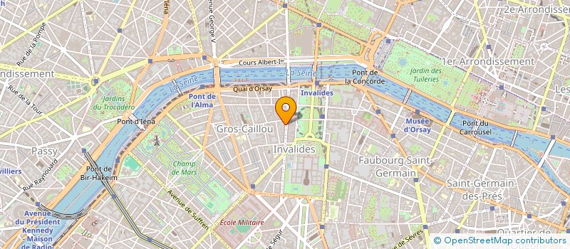 localisation de l'entreprise SCI FONCIERE DE LA TOUR  PARIS