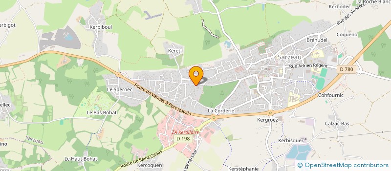 localisation de l'entreprise SCI FONCIERE DE RHUYS  SARZEAU