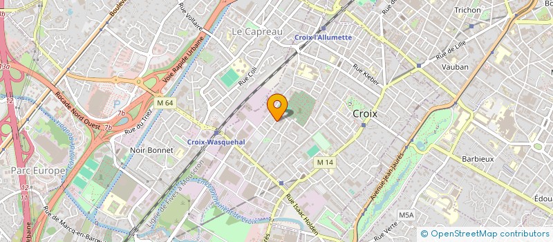 localisation de l'entreprise SCI FONCIERE DES OGIERS à CROIX
