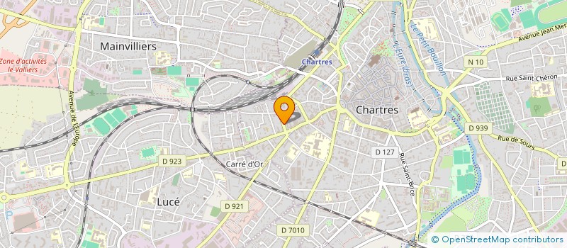 localisation de l'entreprise SCI FONCIERE DES ROSIERS à CHARTRES