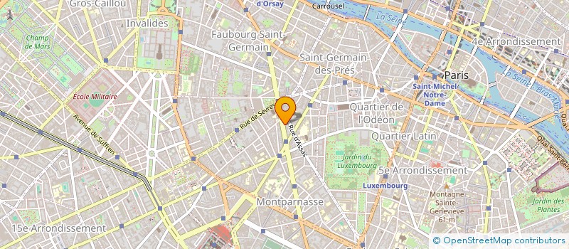 localisation de l'entreprise SCI FONCIERE DES TROIS FAMILLES  PARIS