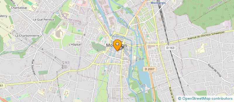 localisation de l'entreprise SCI FONCIERE DU GATINAIS à MONTARGIS
