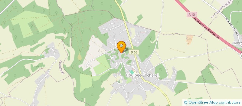 localisation de l'entreprise SCI FONCIERE DU ROUVRAY  HOULBEC-COCHEREL