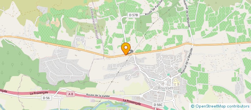 localisation de l'entreprise SCI FONCIERE DU SUD  MEYREUIL