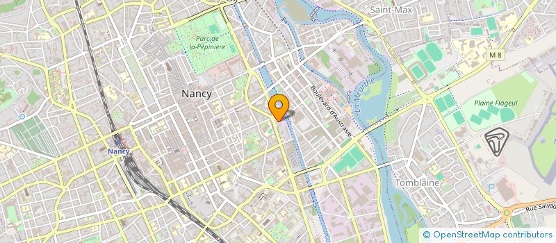 localisation de l'entreprise SCI  FONCIERE DU TAPIS VERT  NANCY