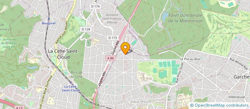 localisation de l'entreprise SCI FONCIERE GOUNOD à VAUCRESSON