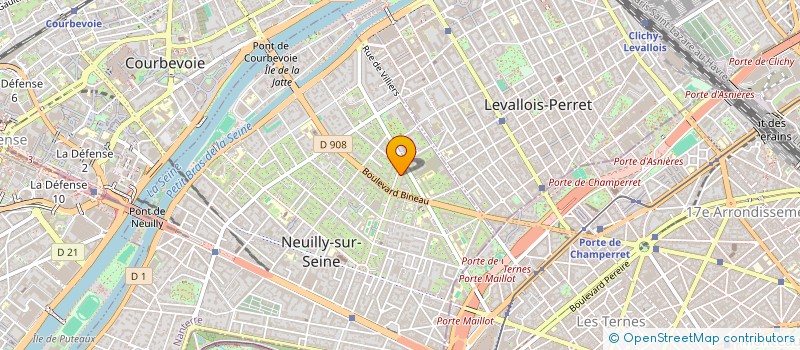 localisation de l'entreprise SCI FONCIERE HANNAH LEA à NEUILLY-SUR-SEINE