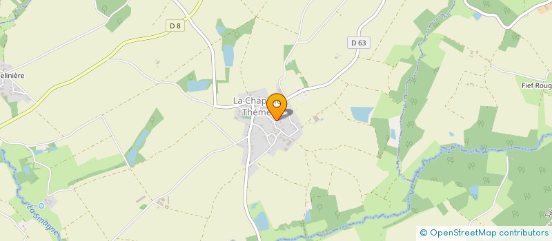 localisation de l'entreprise SCI FONCIERE INVEST'S LOCATIONS  LA CHAPELLE-THEMER