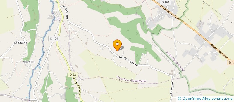 localisation de l'entreprise SCI FONCIERE JEFLANNES  ST-PIERRE-DU-VAL