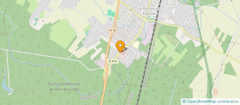 localisation de l'entreprise SCI FONCIERE JMP OUEST  LE PERRAY-EN-YVELINES