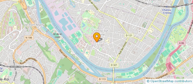 localisation de l'entreprise SCI FONCIERE LA RICHE  CROISSY-SUR-SEINE