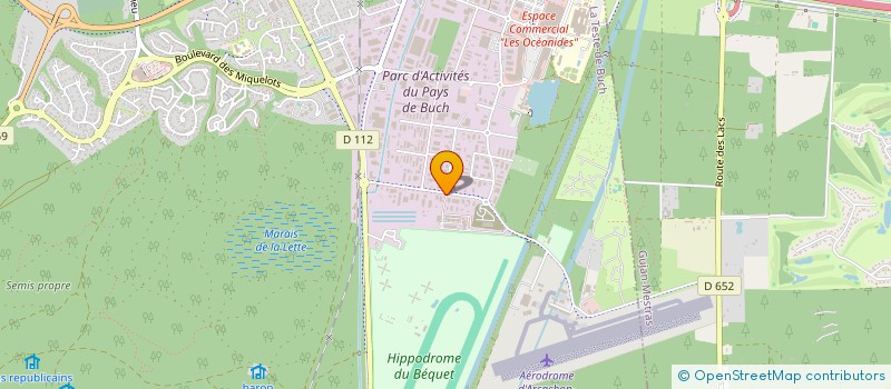 localisation de l'entreprise SCI FONCIERE LB à LA TESTE-DE-BUCH