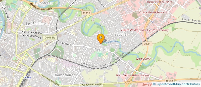 localisation de l'entreprise SCI FONCIERE LES GONTHIERES  LA ROCHELLE