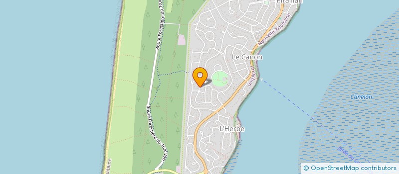 localisation de l'entreprise SCI FONCIERE LM  AGDE