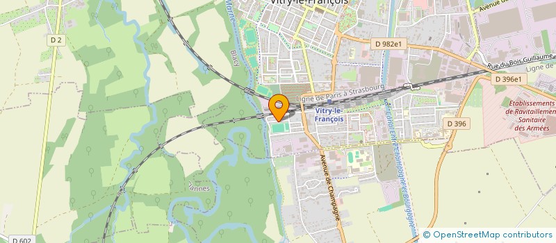 localisation de l'entreprise SCI FONCIERE LOV  FRIGNICOURT