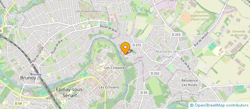 localisation de l'entreprise SCI FONCIERE MARCEL SEMBAT A08  MANDRES-LES-ROSES