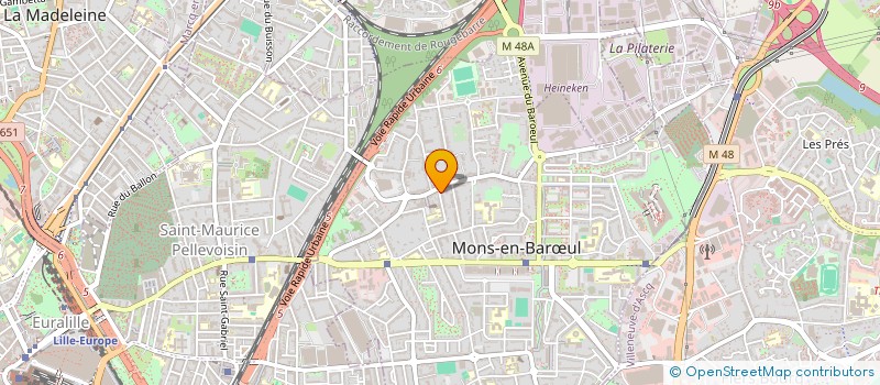 localisation de l'entreprise SCI FONCIERE MARSAN  MONS-EN-BARUL