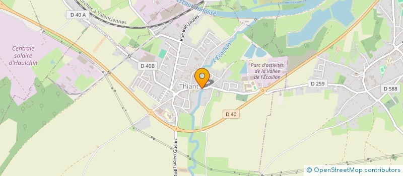 localisation de l'entreprise SCI FONCIERE MINE  THIANT