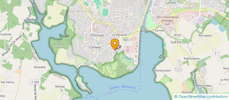 localisation de l'entreprise SCI FONCIERE NAXOS à VANNES