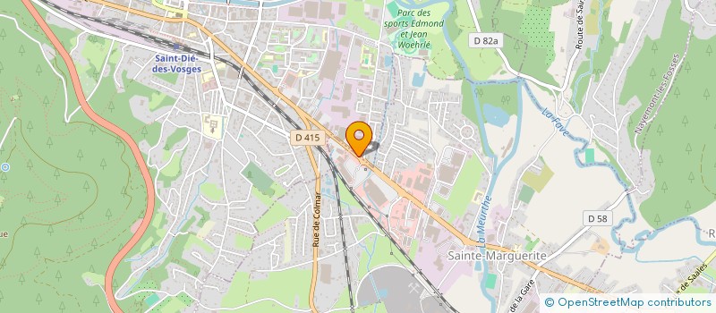 localisation de l'entreprise SCI FONCIERE NETA  SAINTE-MARGUERITE