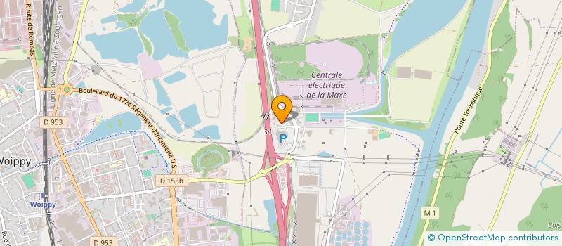 localisation de l'entreprise SCI FONCIERE P M S  LA MAXE