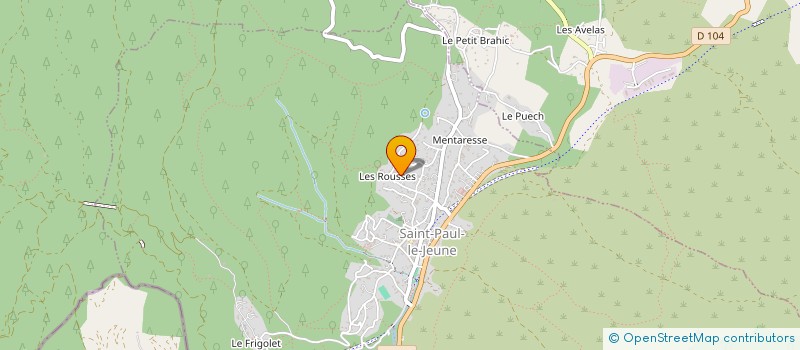 localisation de l'entreprise SCI FONCIERE PEYRE BRUNE à BEAULIEU